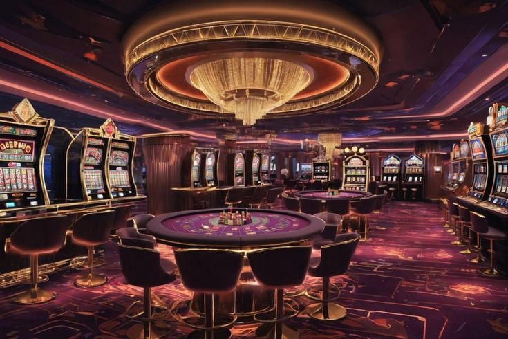 jdbyg site ဂိမ်းလော်ဘီတွင် table games နှင့် slot machines အစုံ